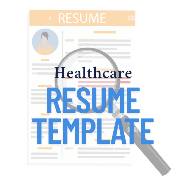 Healthcare Resume Template